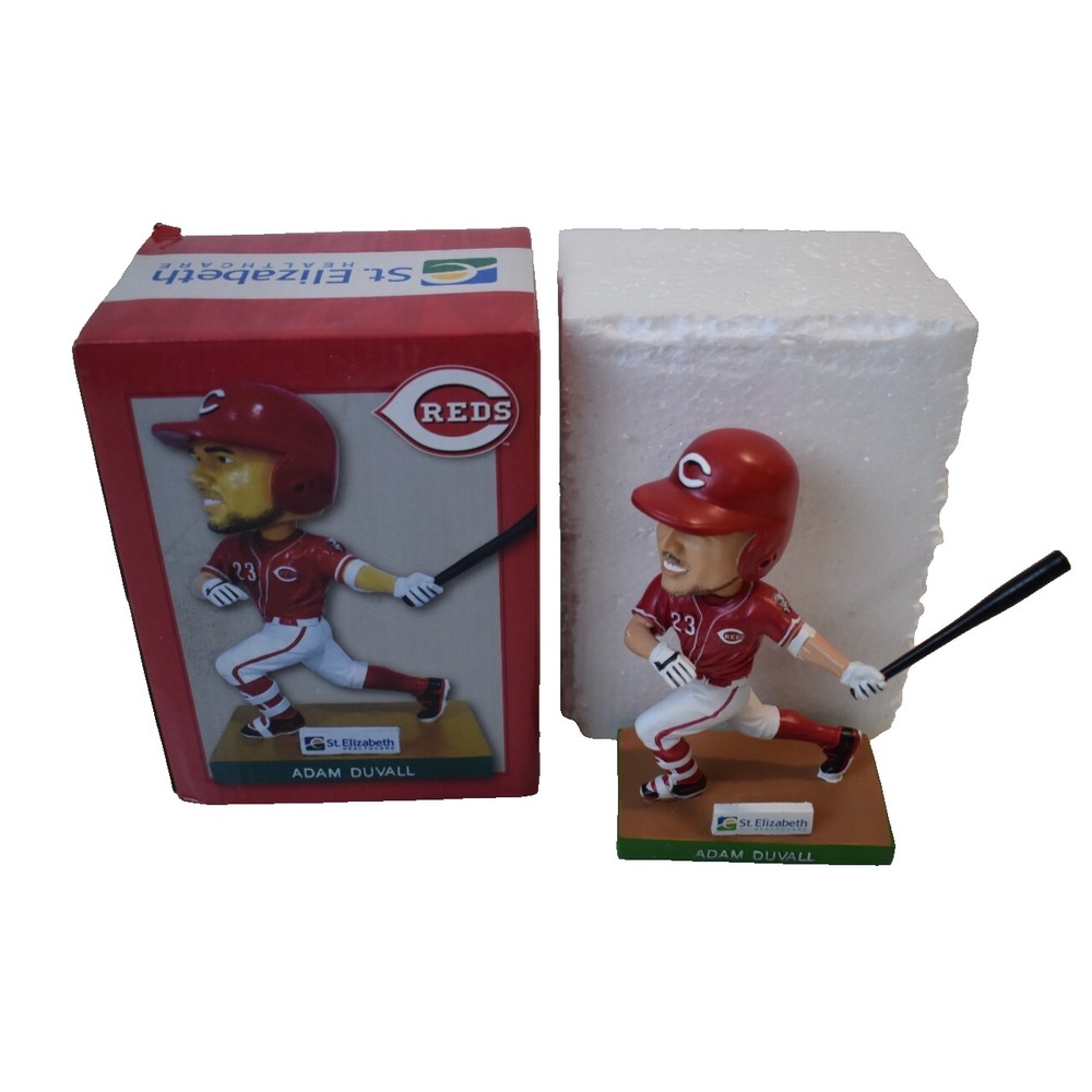 Cincinnati Reds SGA 5/20/2017 Adam Duvall Bobblehead Baseball